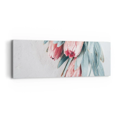 Bild auf Leinwand - Leinwandbild - Schämen sich für ihre eigene Schönheit - 90x30 cm