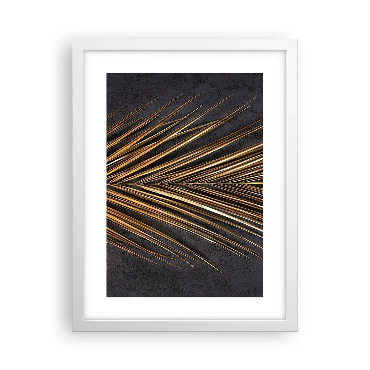 Poster in einem weißen Rahmen - Das Gold der Tropen - 30x40 cm