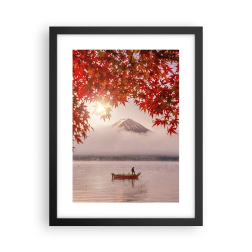 Poster in einem schwarzem Rahmen - Im japanischen Klima - 30x40 cm