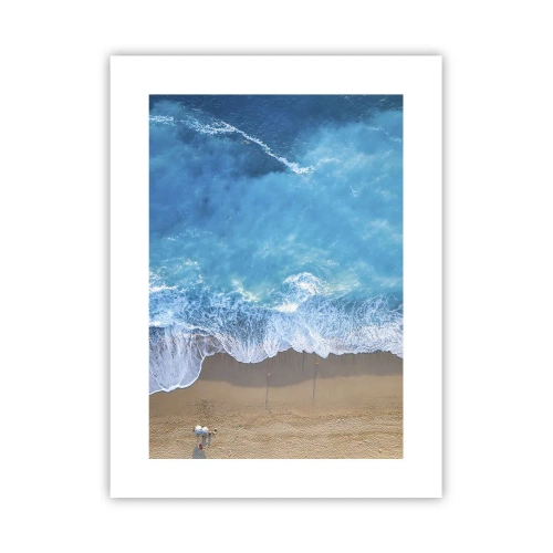 Poster - Die Kraft des Blaus - 30x40 cm