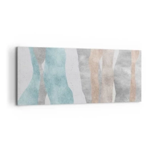 Bild auf Leinwand - Leinwandbild - Studie über Nähe - 100x40 cm