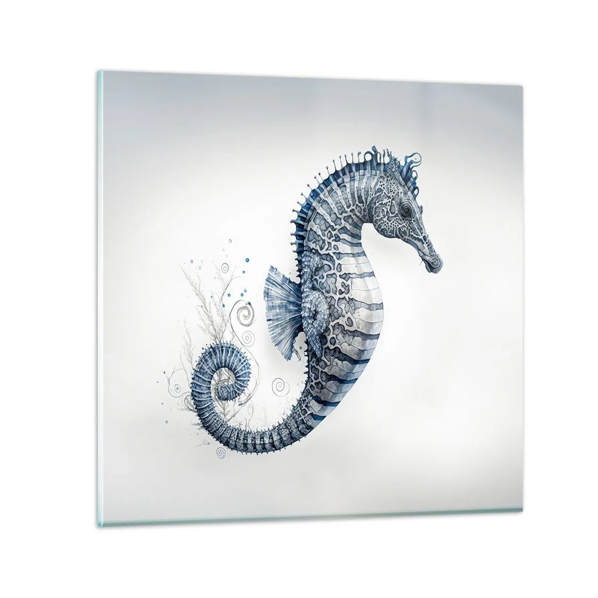 Glasbild - Bild auf glas - Subtiler Witz der Natur - 50x50 cm