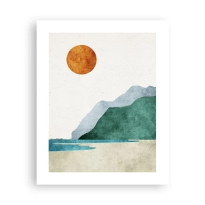 Poster - Landschaft, wie sie sein sollte - 40x50 cm