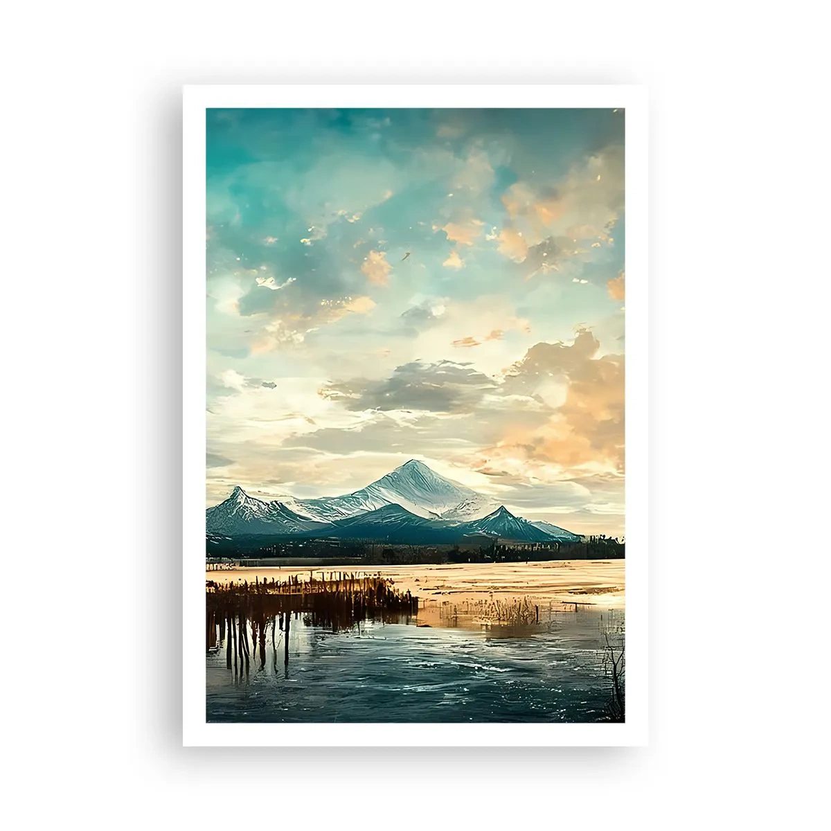 Poster - Unter dem Schutz des Himmels - 70x100 cm