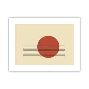 Poster - Immer wieder und weiter - 40x30 cm