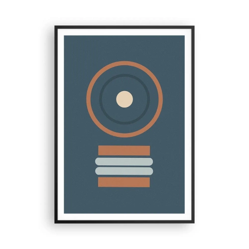 Poster in einem schwarzem Rahmen - Das Wesen der Dinge - 70x100 cm