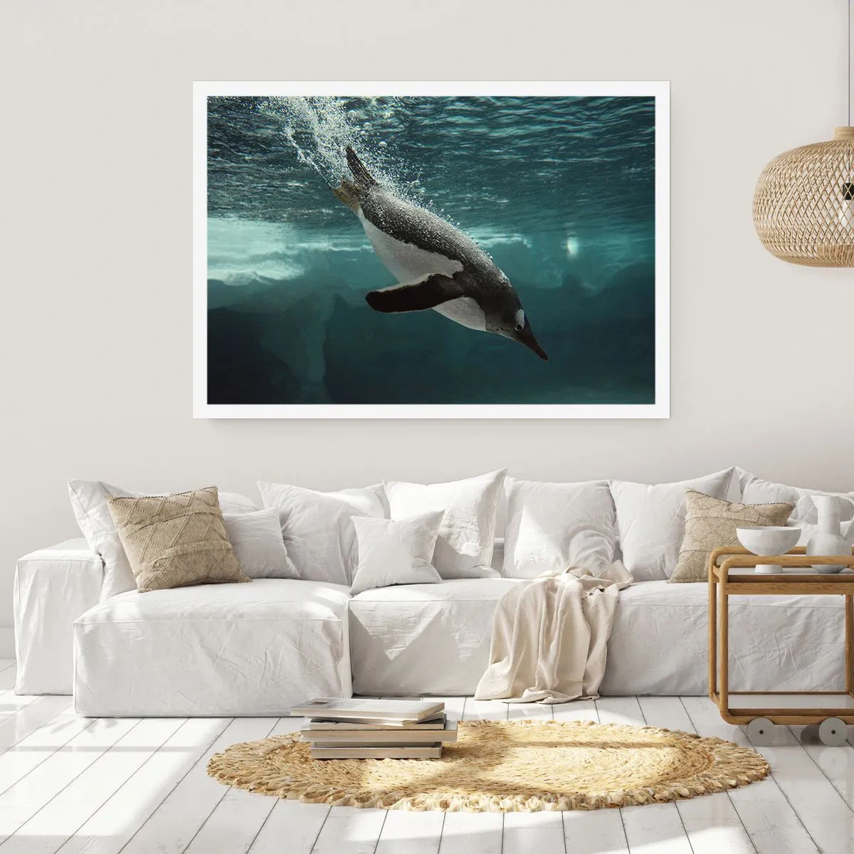 Poster - Willkommen in meiner Welt - 50x40 cm