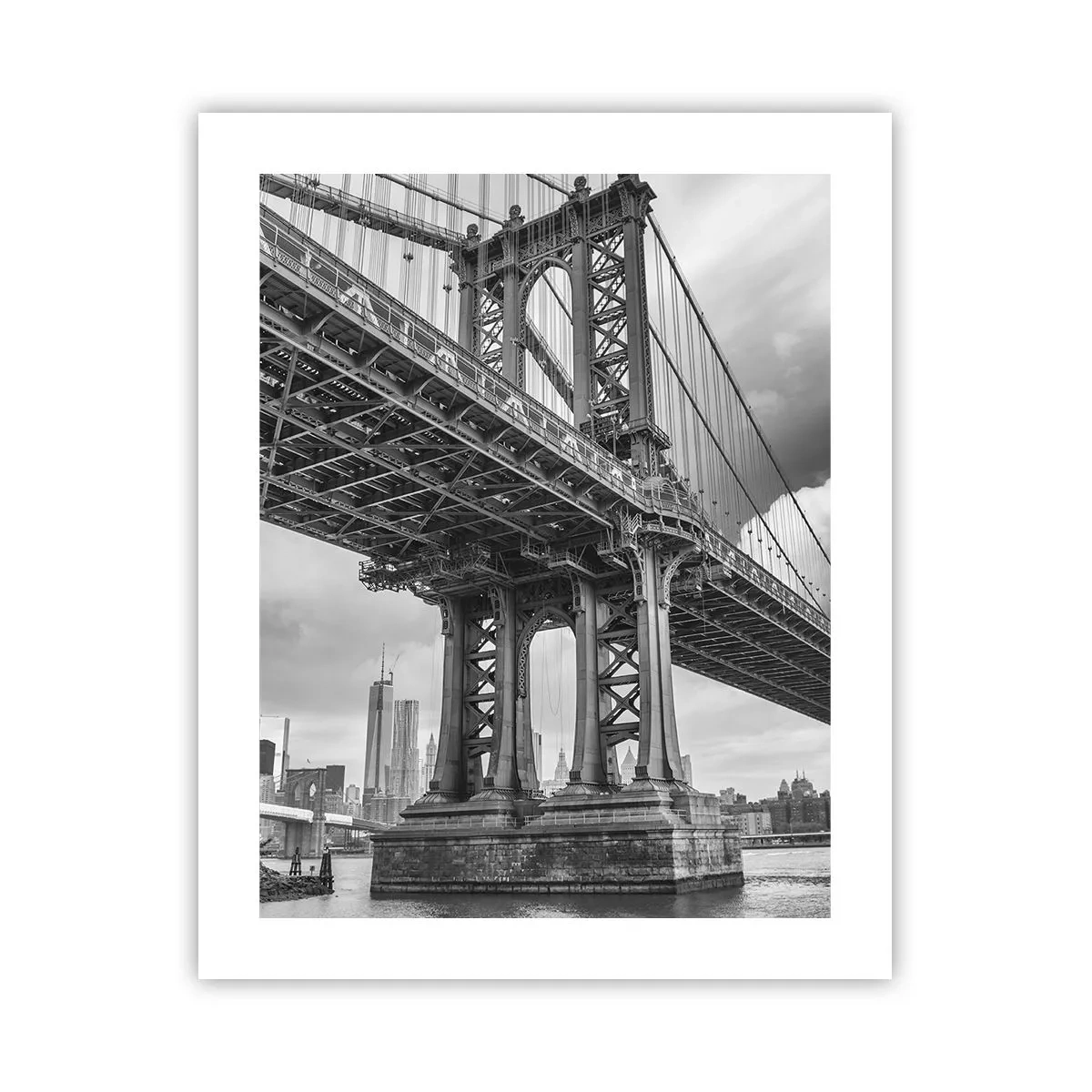 Poster - Ins Herz der Stadt - 40x50 cm