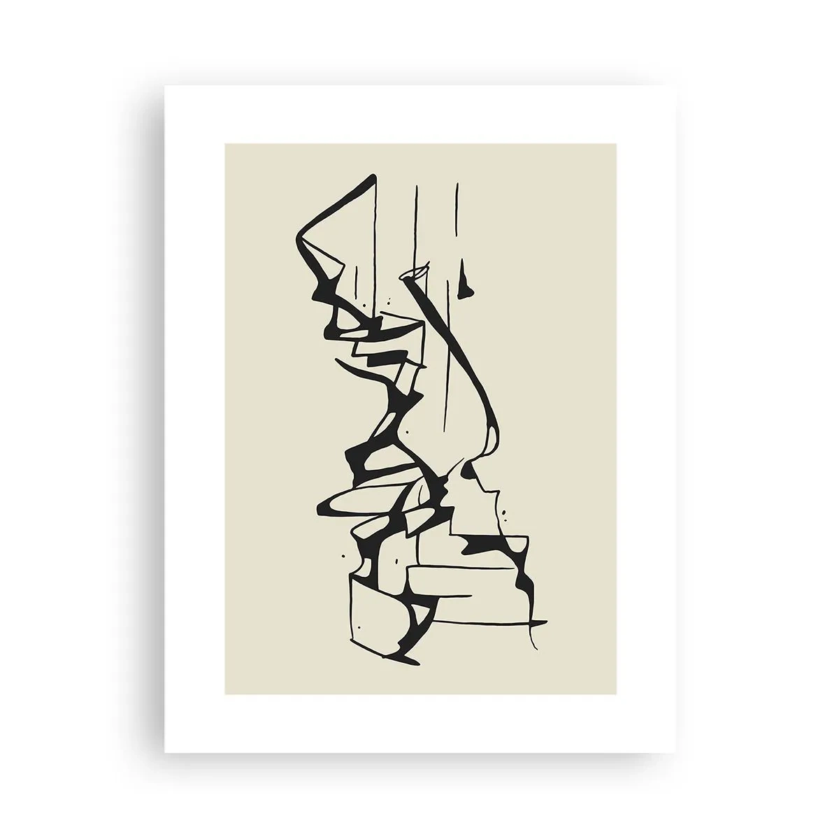 Poster - Vielleicht eine Landschaft - 30x40 cm