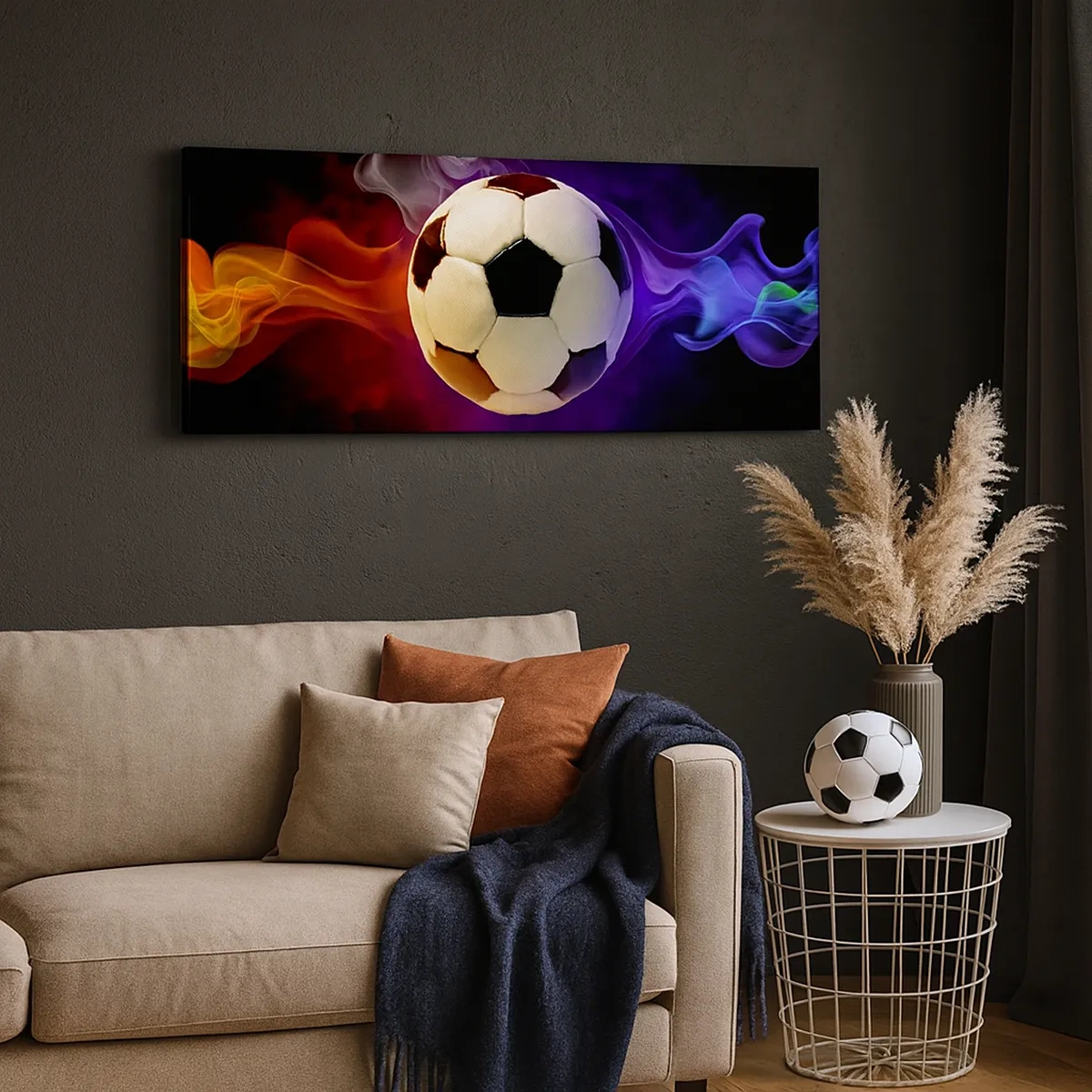 Bild auf Leinwand - Leinwandbild - Die magische Kraft des Spiels - 30x30 cm