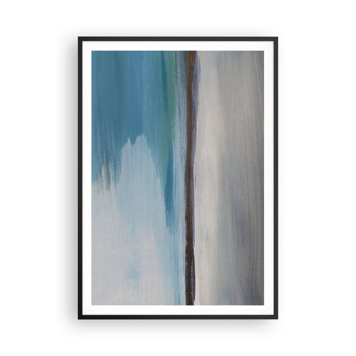 Poster in einem schwarzem Rahmen - Horizontale Landschaft - 70x100 cm