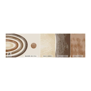 Fototapetenmuster Standard Eco - In einer weit entfernten Galaxie - Abstraktion, Stück, Design - 100x30 cm