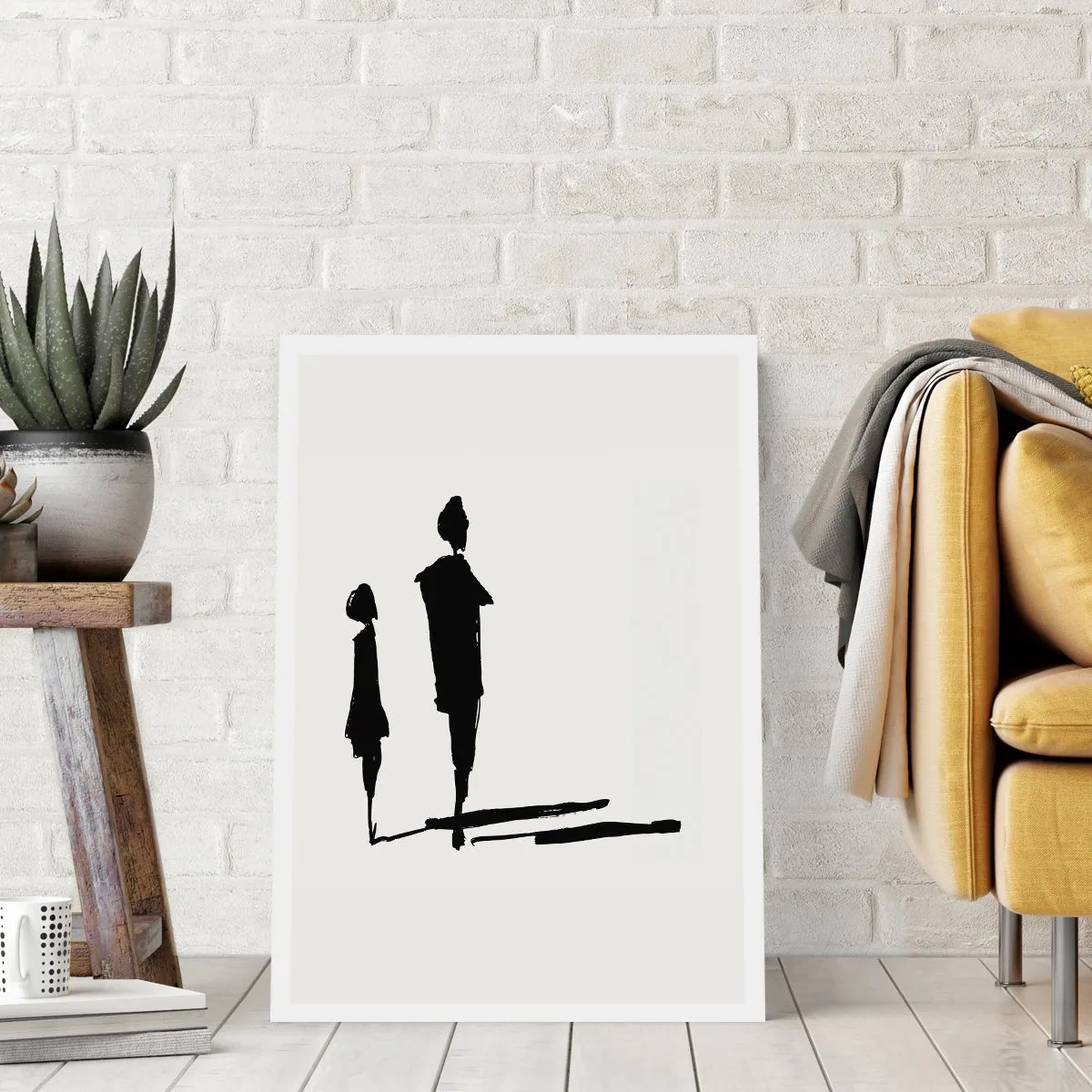 Poster - Mit Sicherheit zusammen? - 30x40 cm