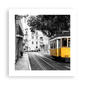 Poster - Und Fado im Hintergrund - 40x40 cm