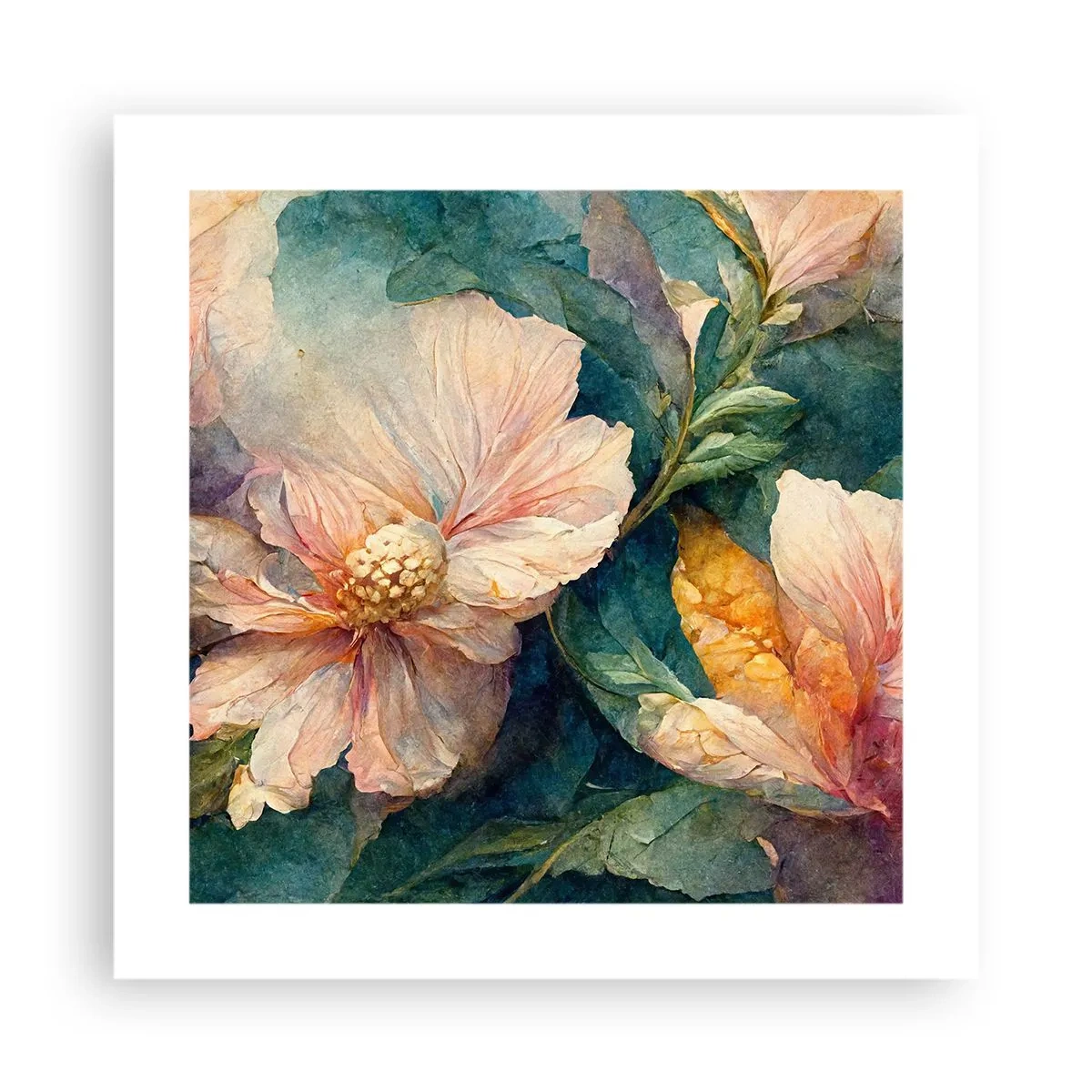 Poster - Pure Subtilität - 40x40 cm