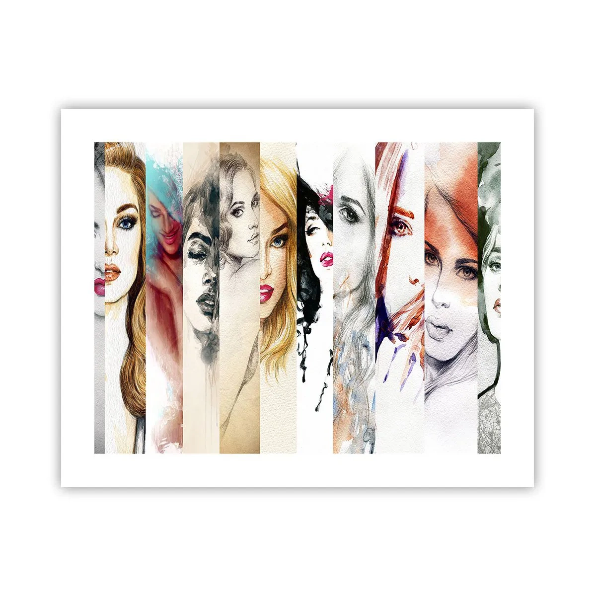 Poster - Und es ist immer DU - 50x40 cm