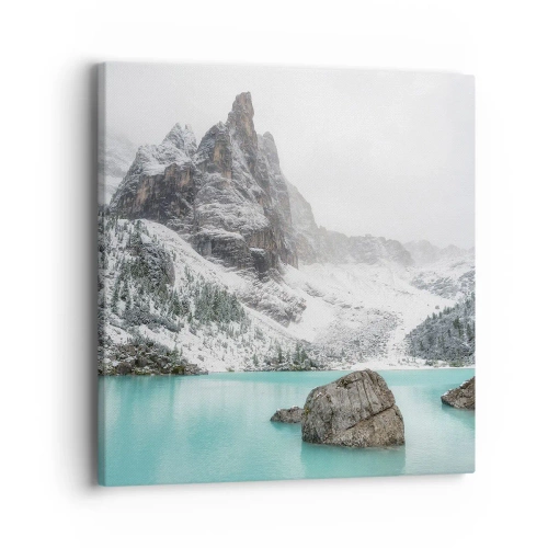 Bild auf Leinwand - Leinwandbild - Auf der Hut - 40x40 cm