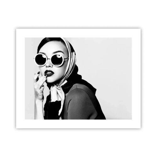 Poster - Grüße aus den 1960er Jahren - 50x40 cm