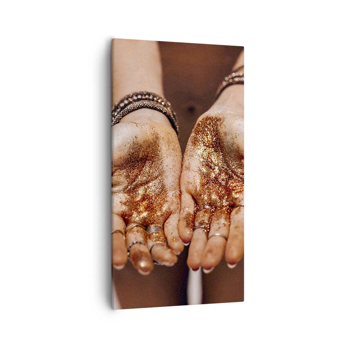Bild auf Leinwand - Leinwandbild - Ein Geschenk für dich - 55x100 cm