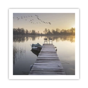 Poster - Ich komme nach einiger Zeit zurück - 60x60 cm