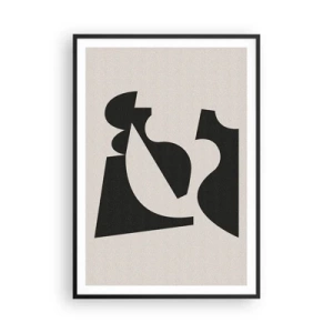 Poster in einem schwarzem Rahmen - Zum Selbstbauen - 70x100 cm