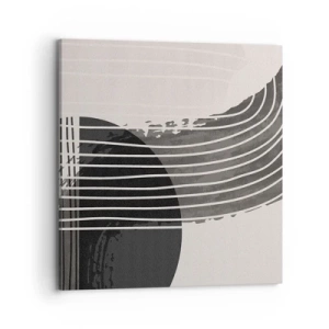 Bild auf Leinwand - Leinwandbild - Hin und zurück - 70x70 cm