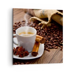 Bild auf Leinwand - Leinwandbild - Würziger Geschmack und Aroma - 50x50 cm
