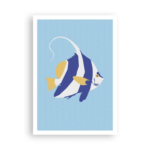 Poster - Vermisse tropische Gewässer - 70x100 cm