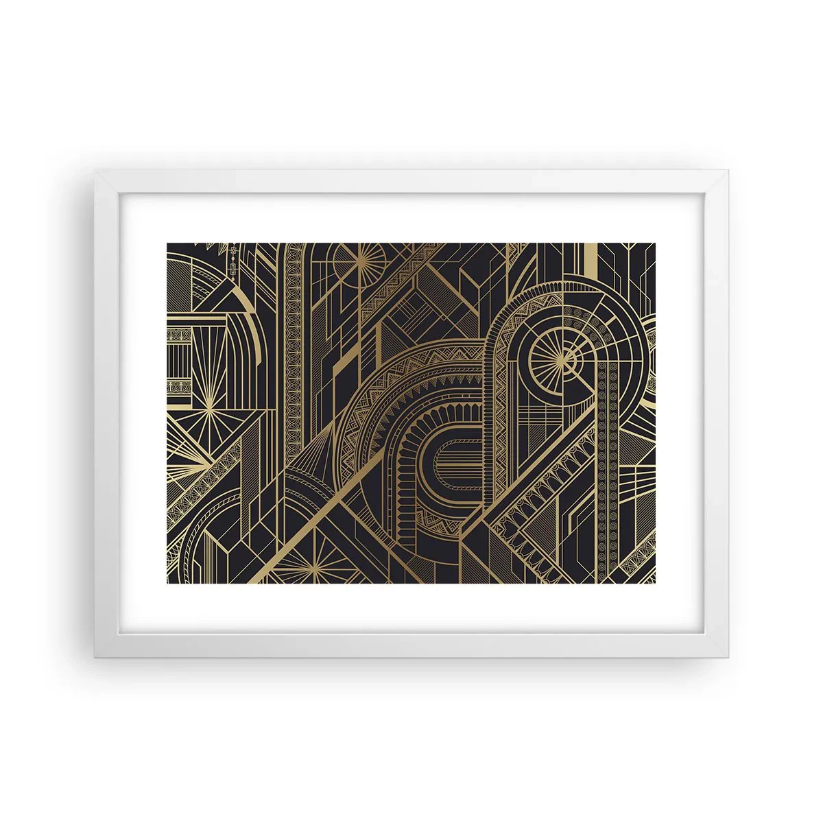 Poster in einem weißen Rahmen - Konzepte, Ideen, Pläne - 40x30 cm