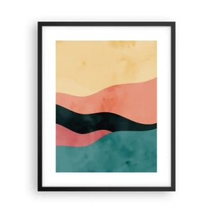 Poster in einem schwarzem Rahmen - Konforme Nichtkonformität - 40x50 cm