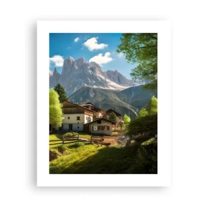 Poster - Alpenidylle - 40x50 cm