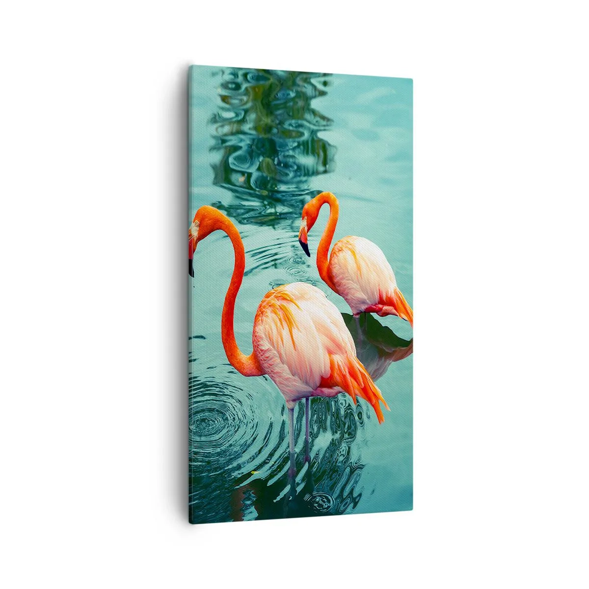 Bild auf Leinwand - Leinwandbild - Wir sind jetzt in Mode - 55x100 cm