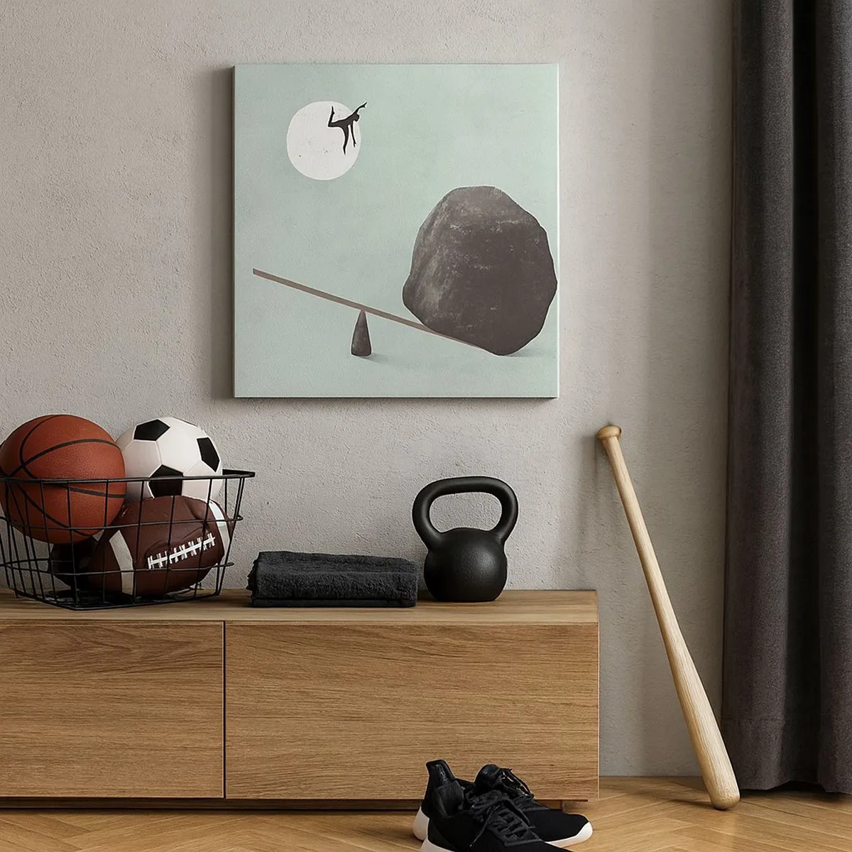 Bild auf Leinwand - Leinwandbild - Erfüllte Träume - 30x30 cm