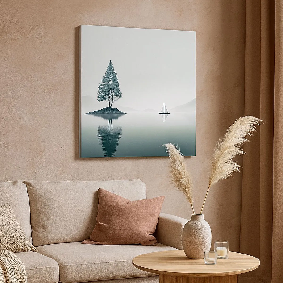 Bild auf Leinwand - Leinwandbild - Traum - 30x30 cm