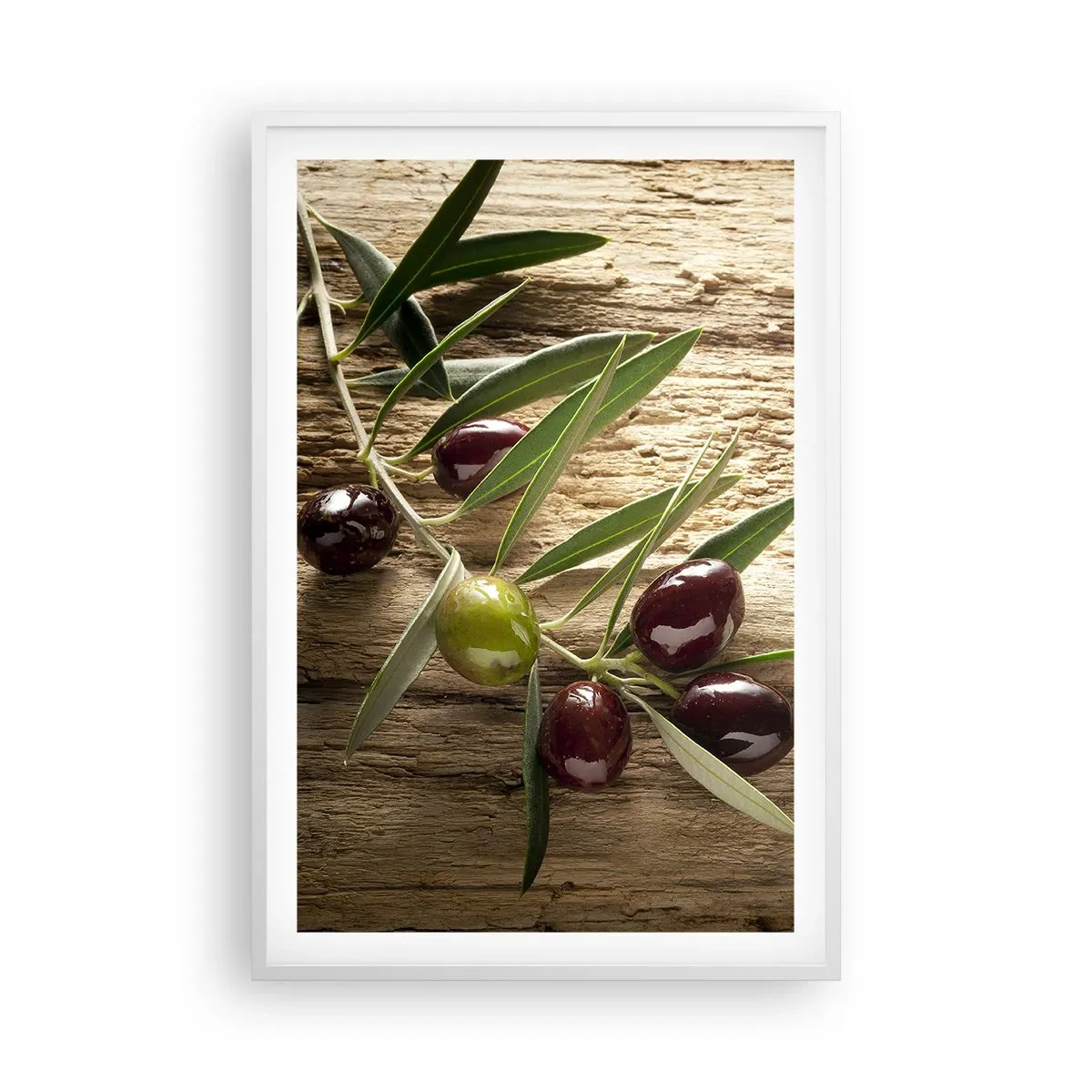 Poster in einem weißen Rahmen - Direkt aus der Natur - 61x91 cm