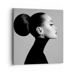 Bild auf Leinwand - Leinwandbild - Moderne Nofretete - 30x30 cm