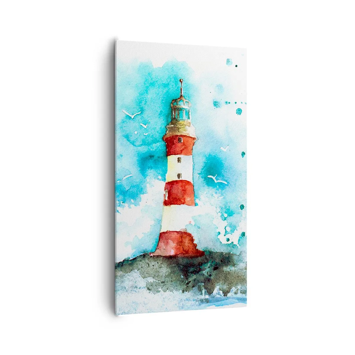 Bild auf Leinwand - Leinwandbild - Einheit der Elemente - 65x120 cm