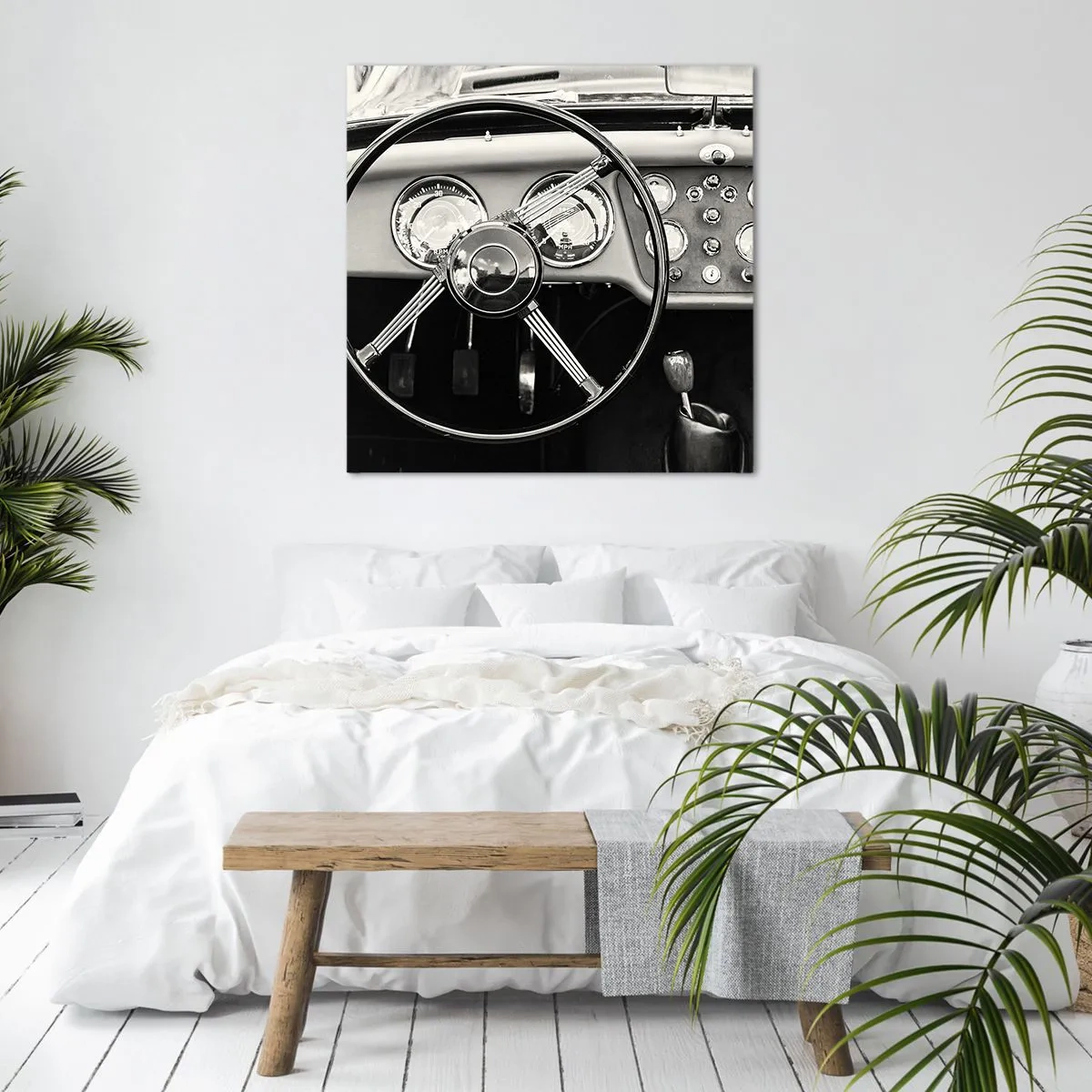 Bild auf Leinwand - Leinwandbild - Ein Sammlertraum - 60x60 cm