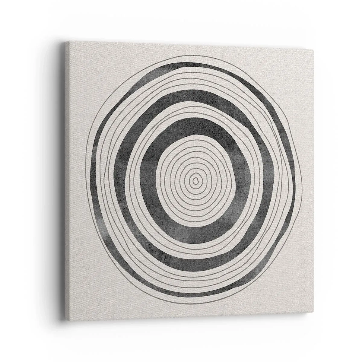 Bild auf Leinwand - Leinwandbild - Wichtig ist, was dazwischen liegt - 40x40 cm