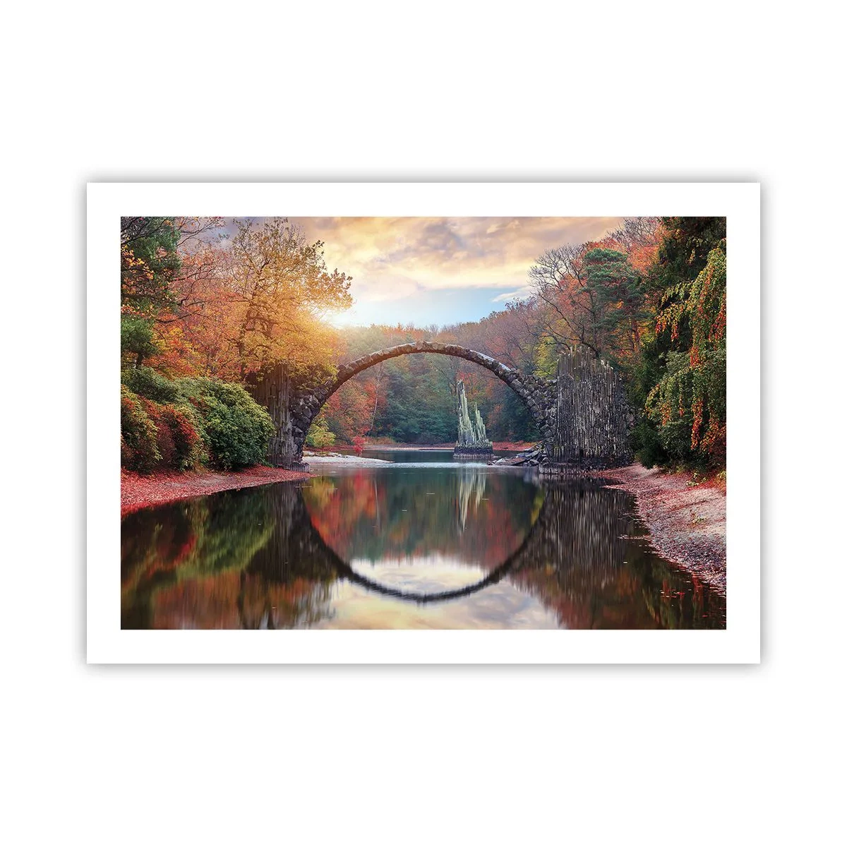 Poster - Auf der anderen Seite des Spiegels - 70x50 cm