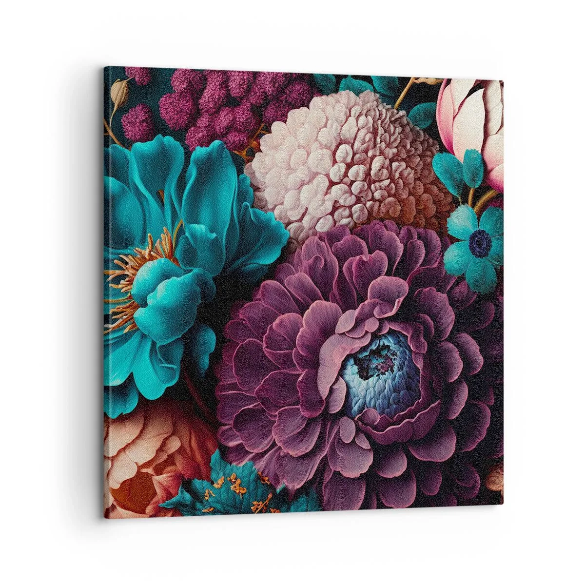 Bild auf Leinwand - Leinwandbild - Natur in Hülle und Fülle - 60x60 cm