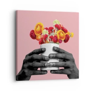 Bild auf Leinwand - Leinwandbild - Die Apotheose des Lebens - 30x30 cm