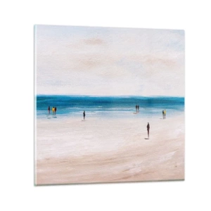 Glasbild - Bild auf glas - Natürliches Bedürfnis - 60x60 cm