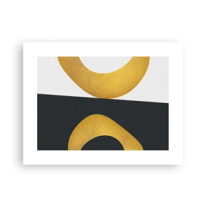 Poster - Erstens: Gold - 40x30 cm