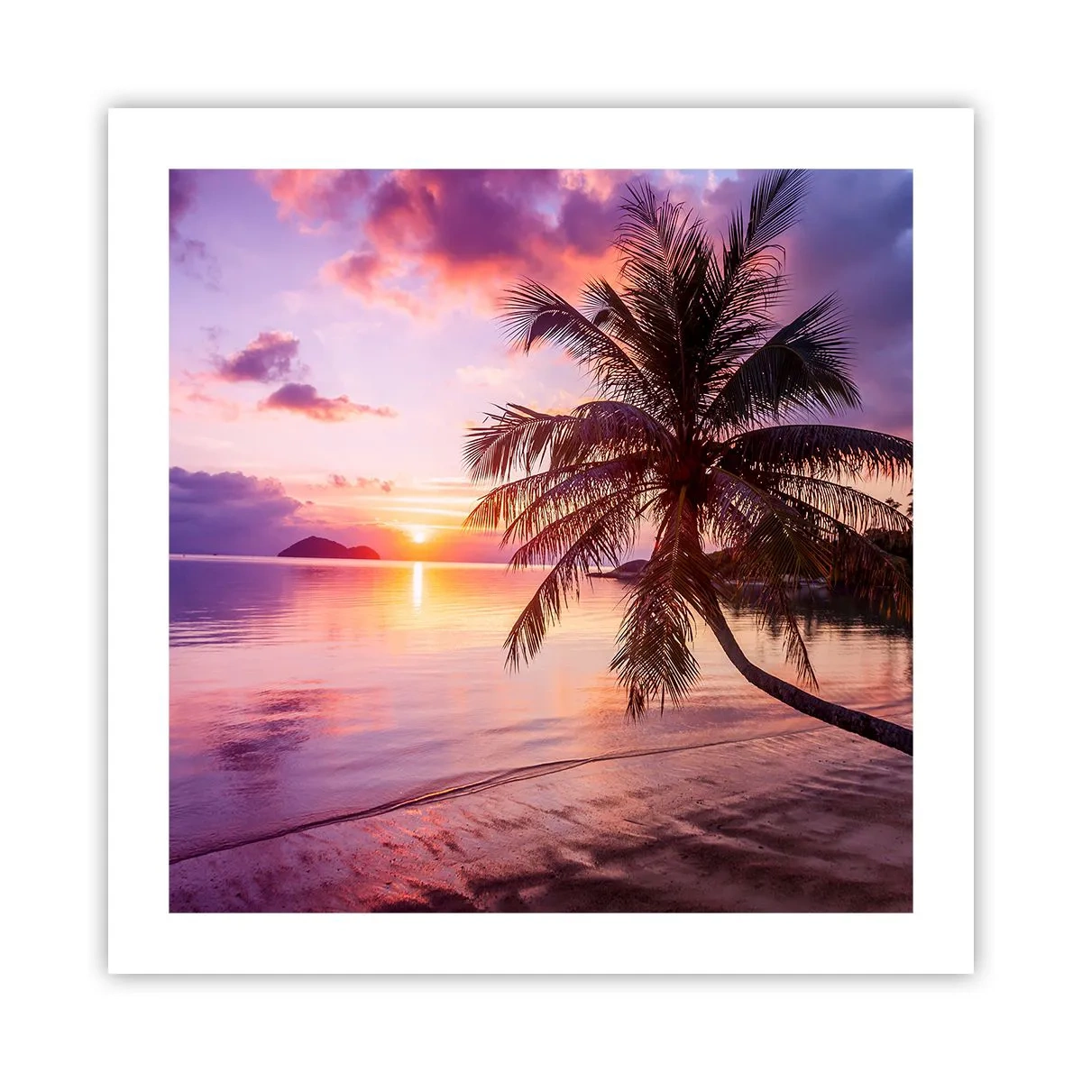 Poster - Behaglichkeit bis zum Horizont - 50x50 cm