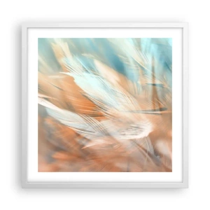 Poster in einem weißen Rahmen - Im Land der Sanftmut - 50x50 cm