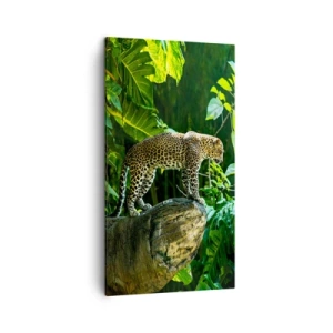 Bild auf Leinwand - Leinwandbild - Auf die Jagd? - 45x80 cm