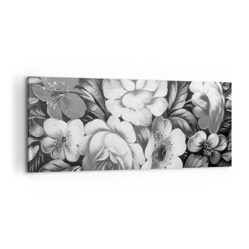 Bild auf Leinwand - Leinwandbild - Schön auch in Grau - 100x40 cm