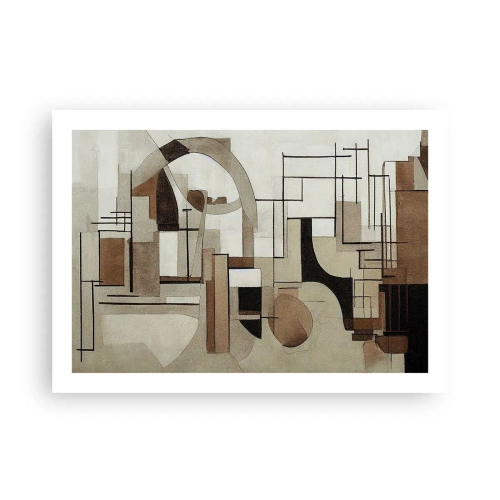 Poster - Stadtbild 2.0 - 70x50 cm