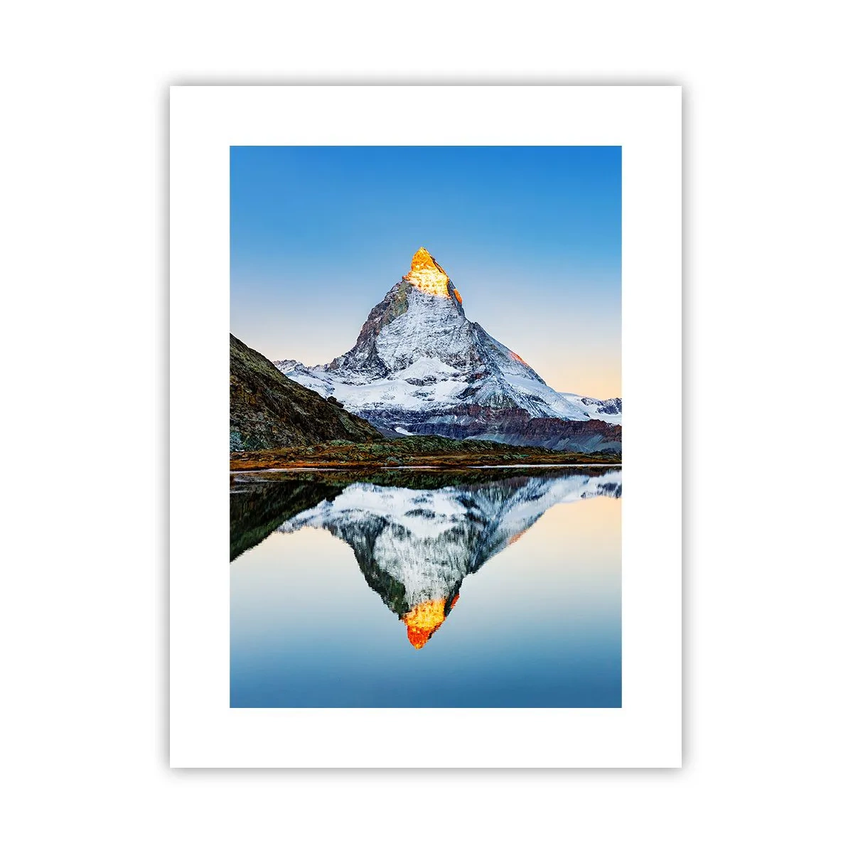 Poster - Zwei Welten - 30x40 cm